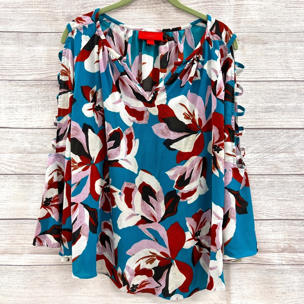 Jennifer Lopez Floral Top [525]